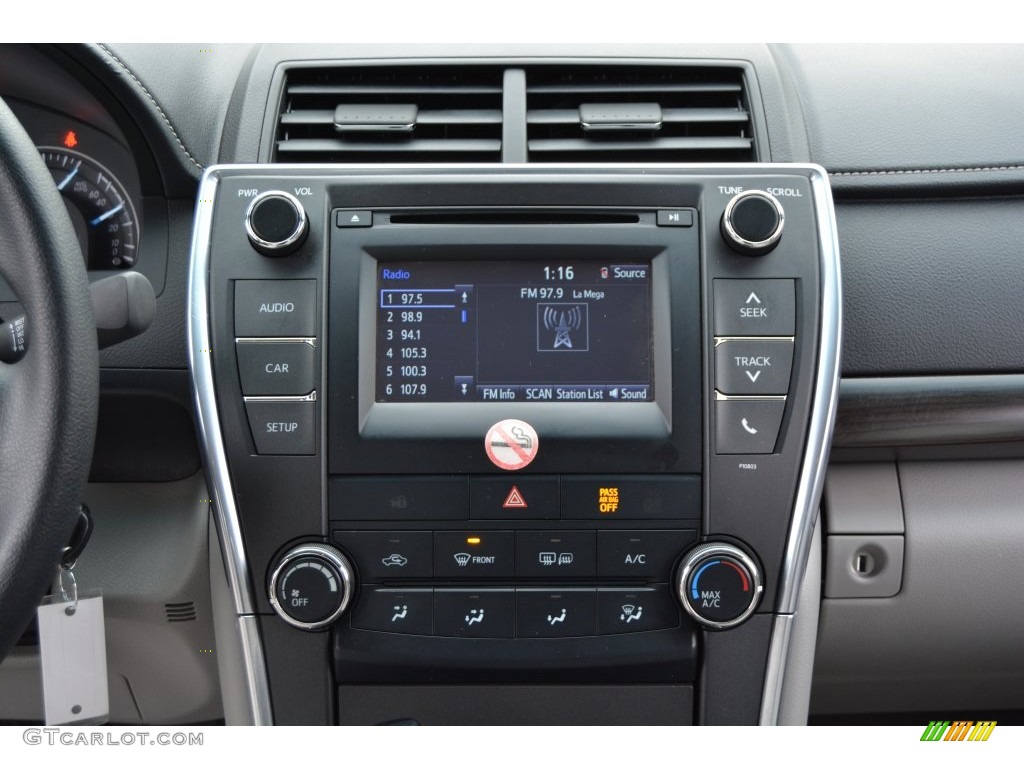 2015 Camry LE - Predawn Gray Mica / Ash photo #12