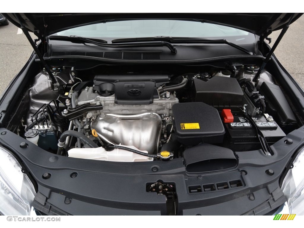 2015 Camry LE - Predawn Gray Mica / Ash photo #24