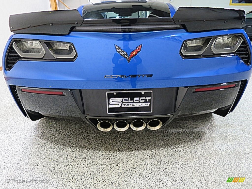 2015 Corvette Z06 Coupe - Laguna Blue Tintcoat / Jet Black photo #5