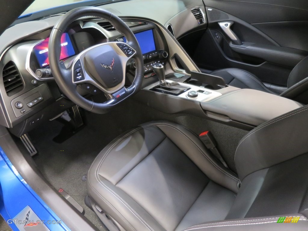 2015 Corvette Z06 Coupe - Laguna Blue Tintcoat / Jet Black photo #7