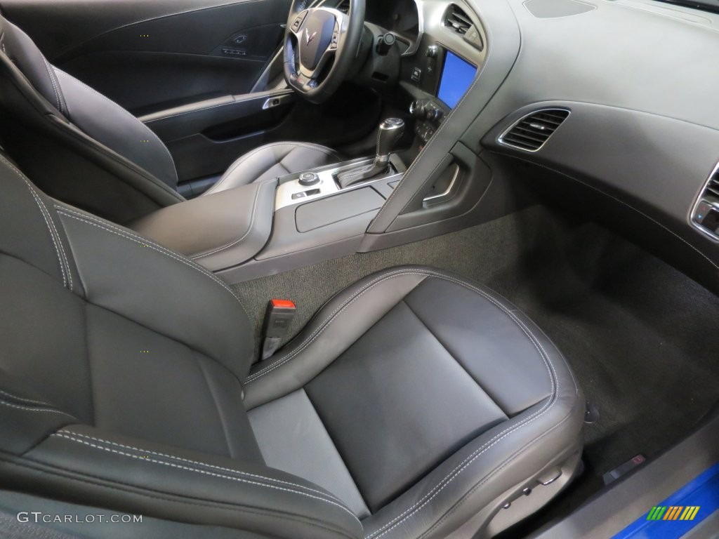 2015 Corvette Z06 Coupe - Laguna Blue Tintcoat / Jet Black photo #9