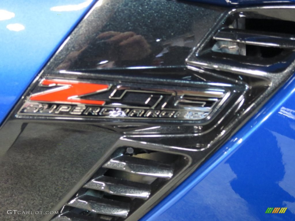 2015 Corvette Z06 Coupe - Laguna Blue Tintcoat / Jet Black photo #17