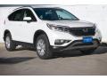 White Diamond Pearl 2016 Honda CR-V EX-L