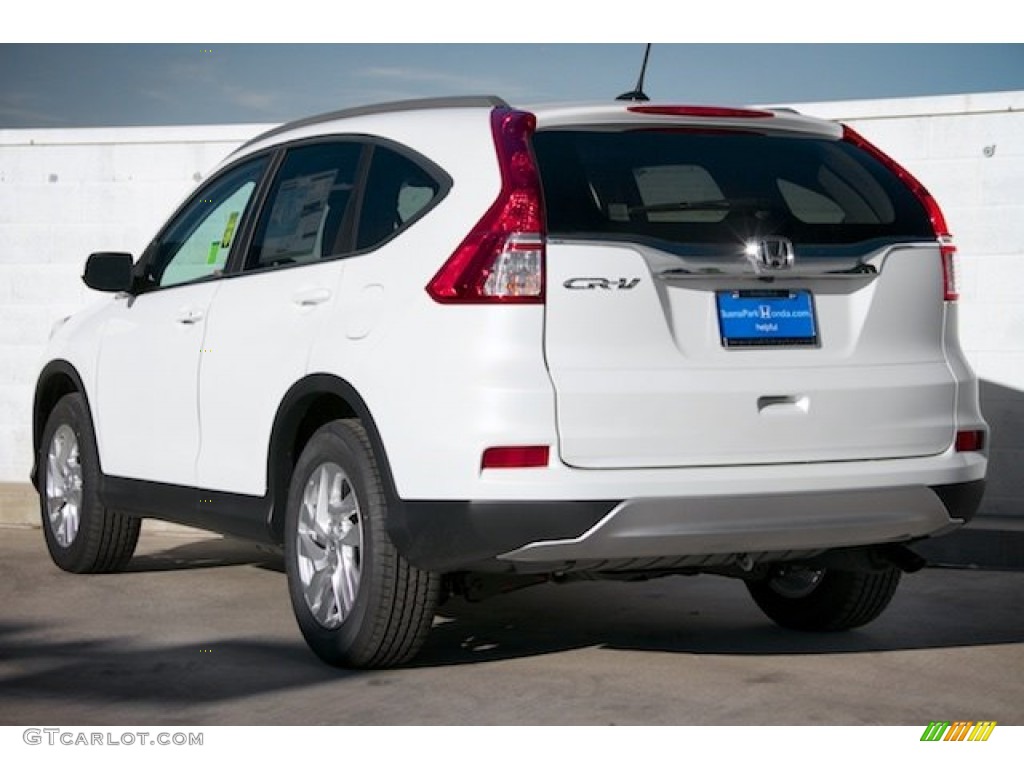 2016 CR-V EX-L - White Diamond Pearl / Black photo #2