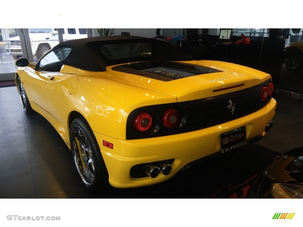 2005 360 Spider F1 - Fly Yellow / Black photo #6