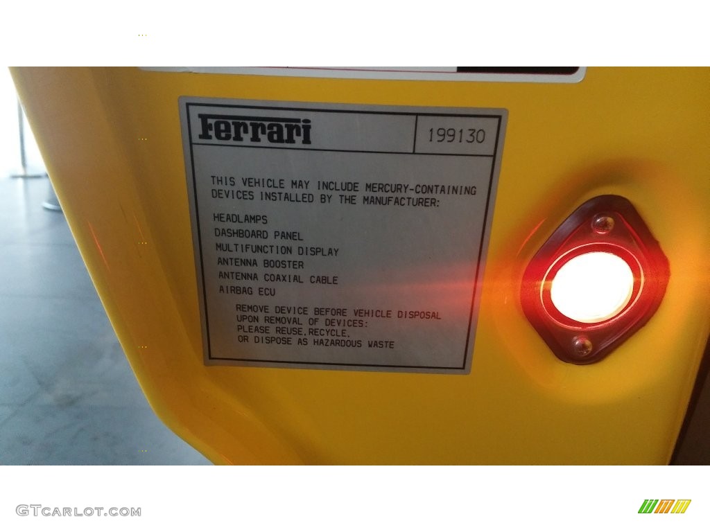 2005 360 Spider F1 - Fly Yellow / Black photo #10