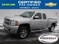 Silver Ice Metallic 2012 Chevrolet Silverado 2500HD LT Extended Cab 4x4