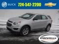 2016 Silver Ice Metallic Chevrolet Equinox LS AWD  photo #1