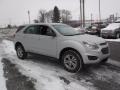 2016 Silver Ice Metallic Chevrolet Equinox LS AWD  photo #4