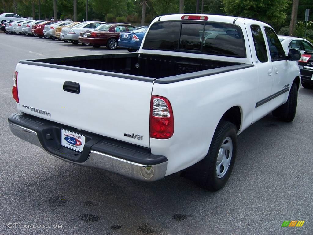 2005 Tundra SR5 Access Cab - Natural White / Taupe photo #10