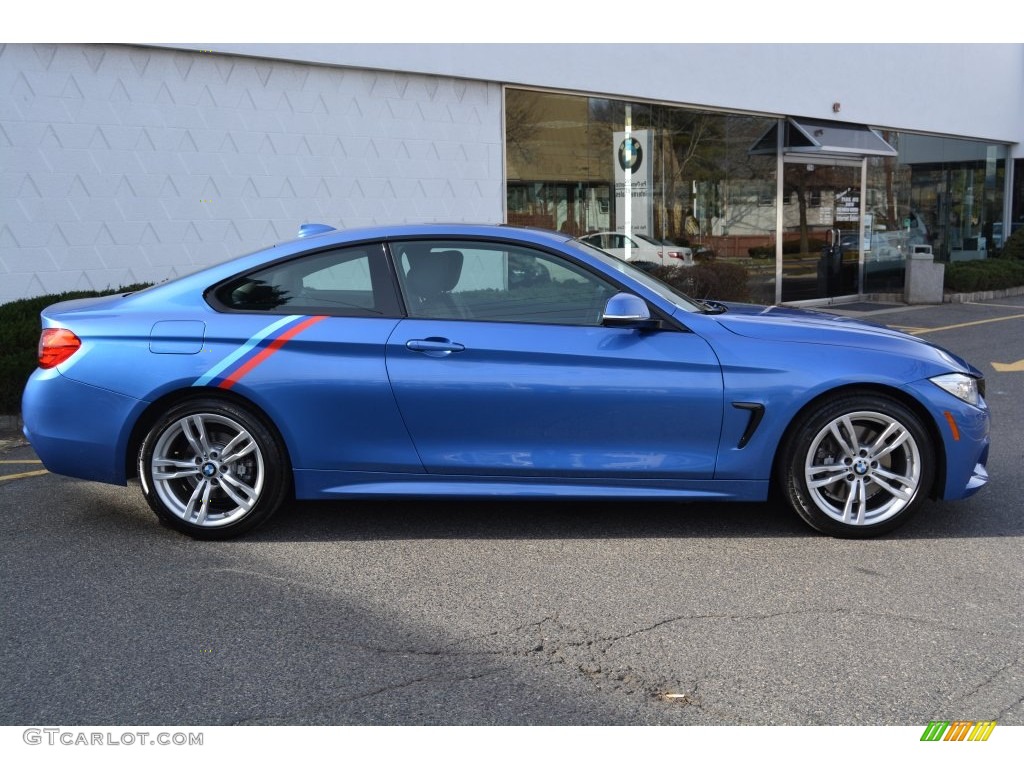 Estoril Blue 2014 BMW 4 Series 428i xDrive Coupe Exterior Photo #110294772