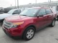 2013 Ruby Red Metallic Ford Explorer FWD  photo #16