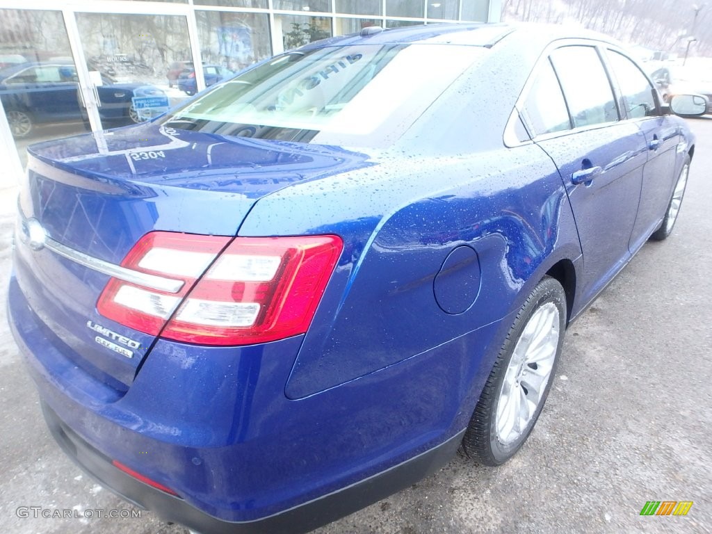 2015 Taurus Limited - Deep Impact Blue Metallic / Dune photo #5