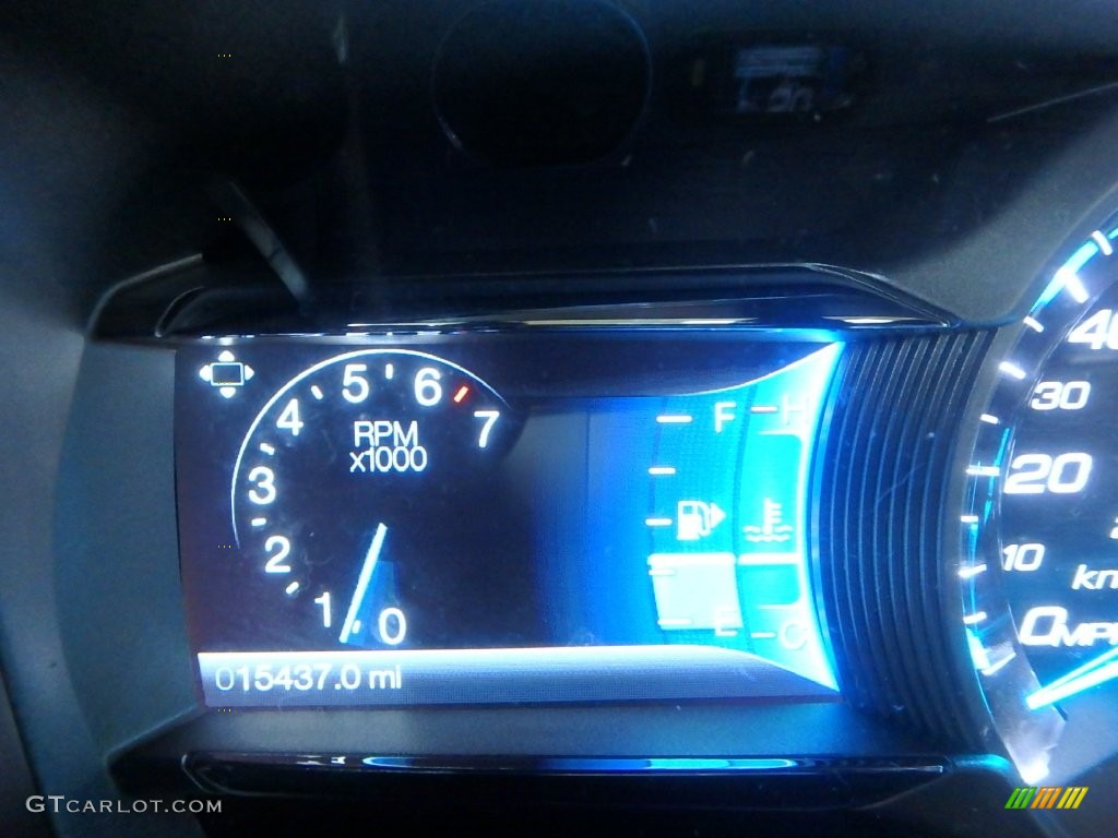 2015 Taurus Limited - Deep Impact Blue Metallic / Dune photo #24