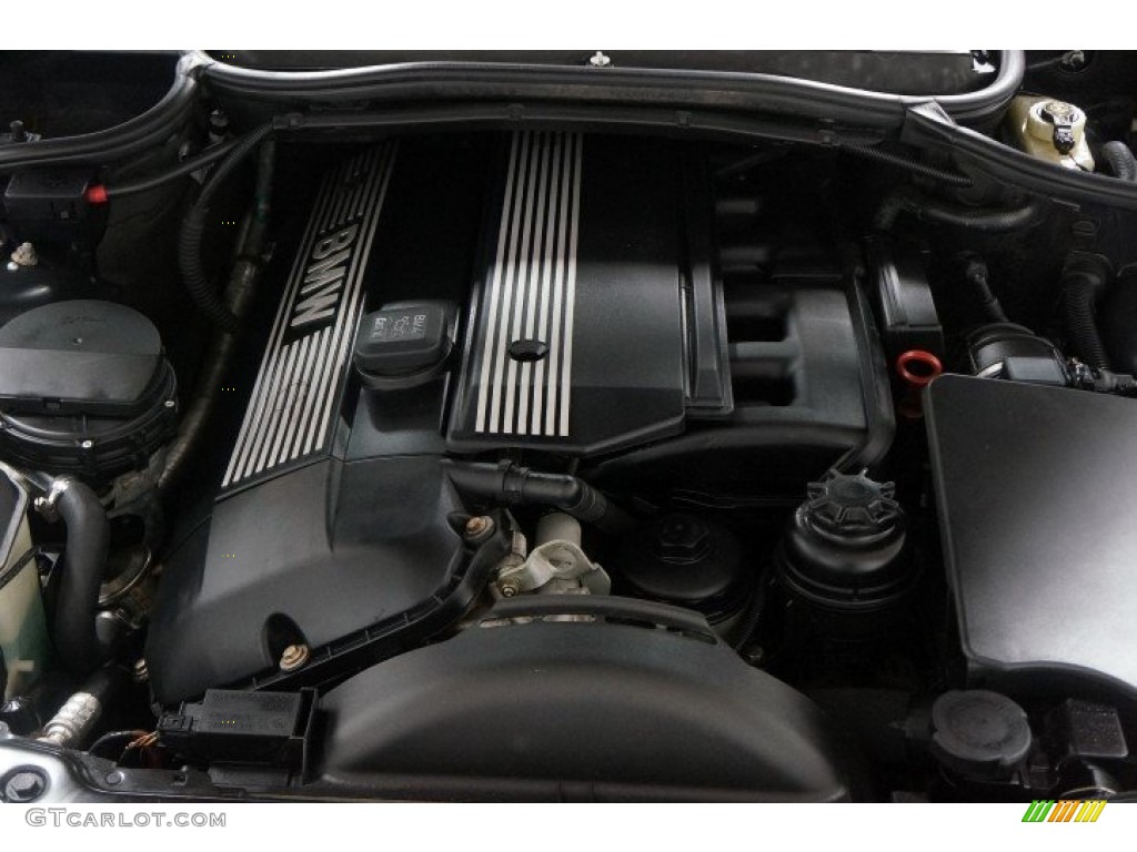 2003 3 Series 330i Coupe - Jet Black / Black photo #52