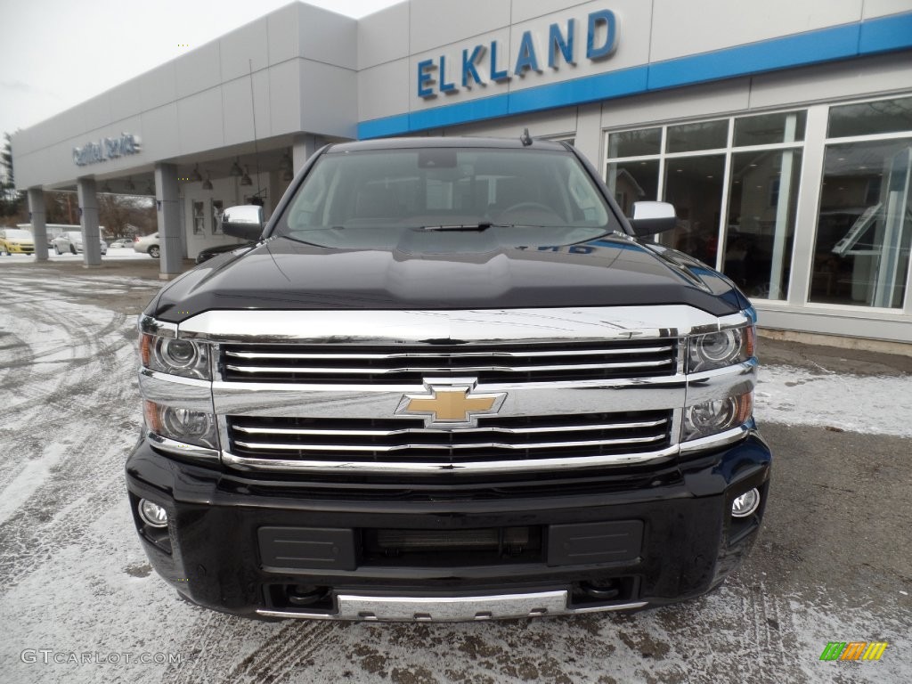 2016 Silverado 2500HD High Country Crew Cab 4x4 - Black / High Country Saddle photo #1