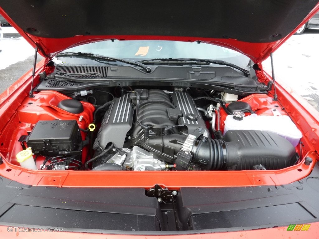 2016 Dodge Challenger R/T Scat Pack 6.4 Liter SRT HEMI OHV 16-Valve VVT V8 Engine Photo #110301072