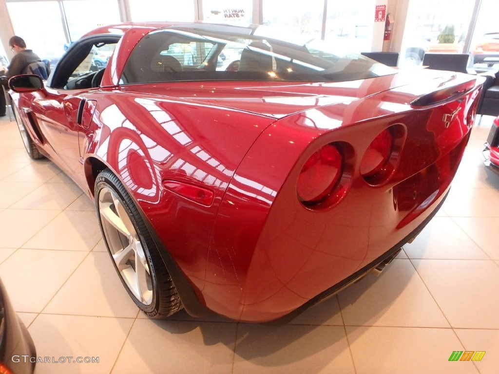 2010 Corvette Coupe - Crystal Red Metallic / Cashmere photo #4