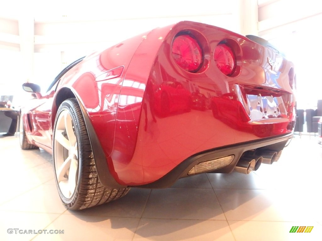 2010 Corvette Coupe - Crystal Red Metallic / Cashmere photo #5