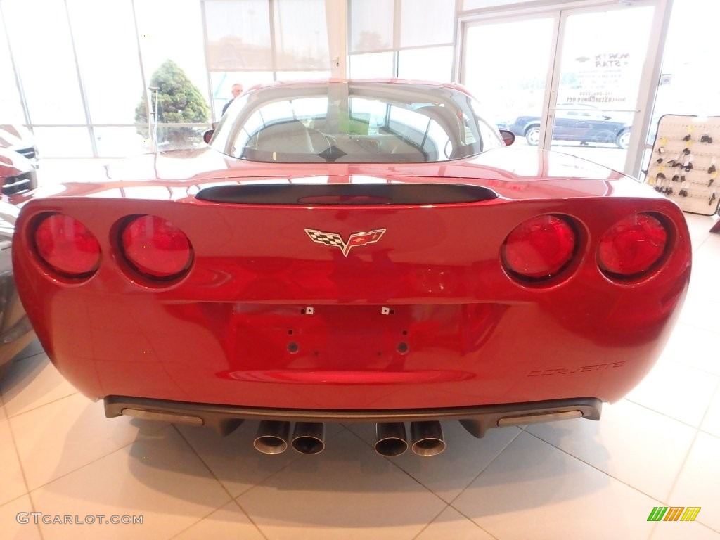 2010 Corvette Coupe - Crystal Red Metallic / Cashmere photo #6