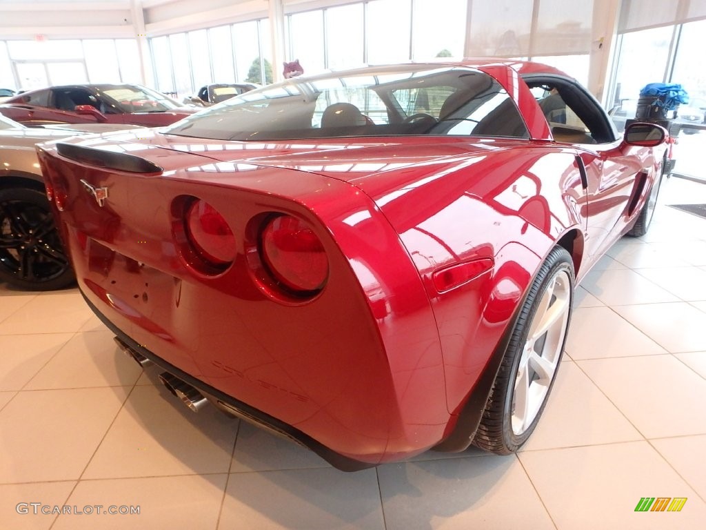 2010 Corvette Coupe - Crystal Red Metallic / Cashmere photo #7