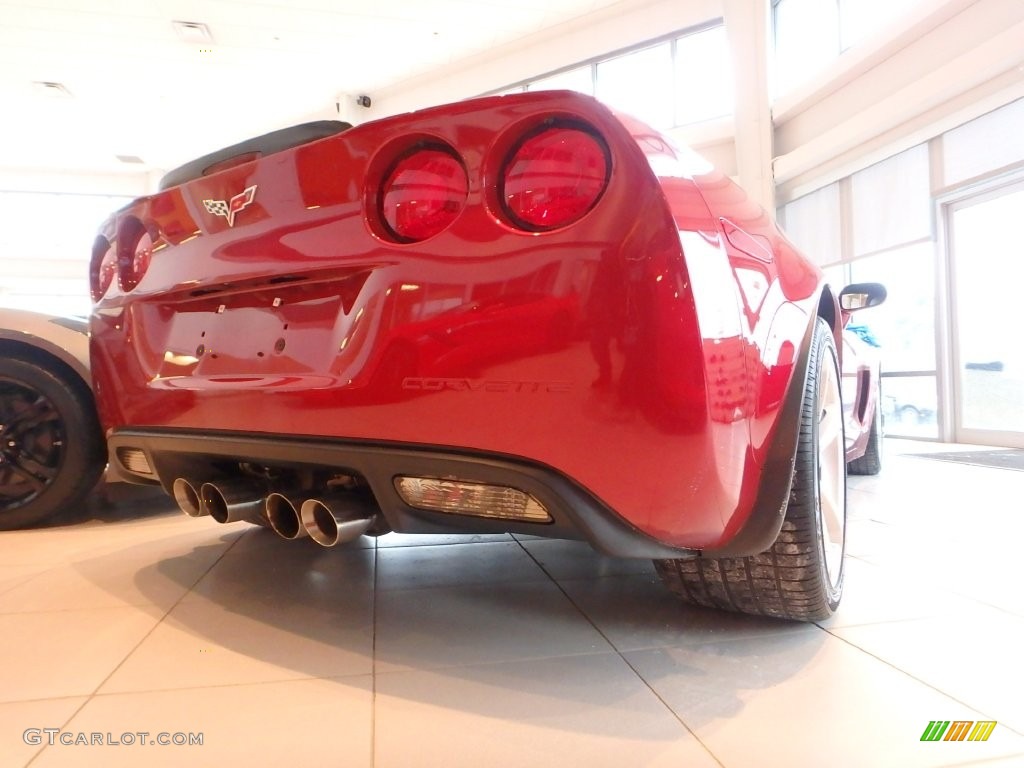 2010 Corvette Coupe - Crystal Red Metallic / Cashmere photo #8