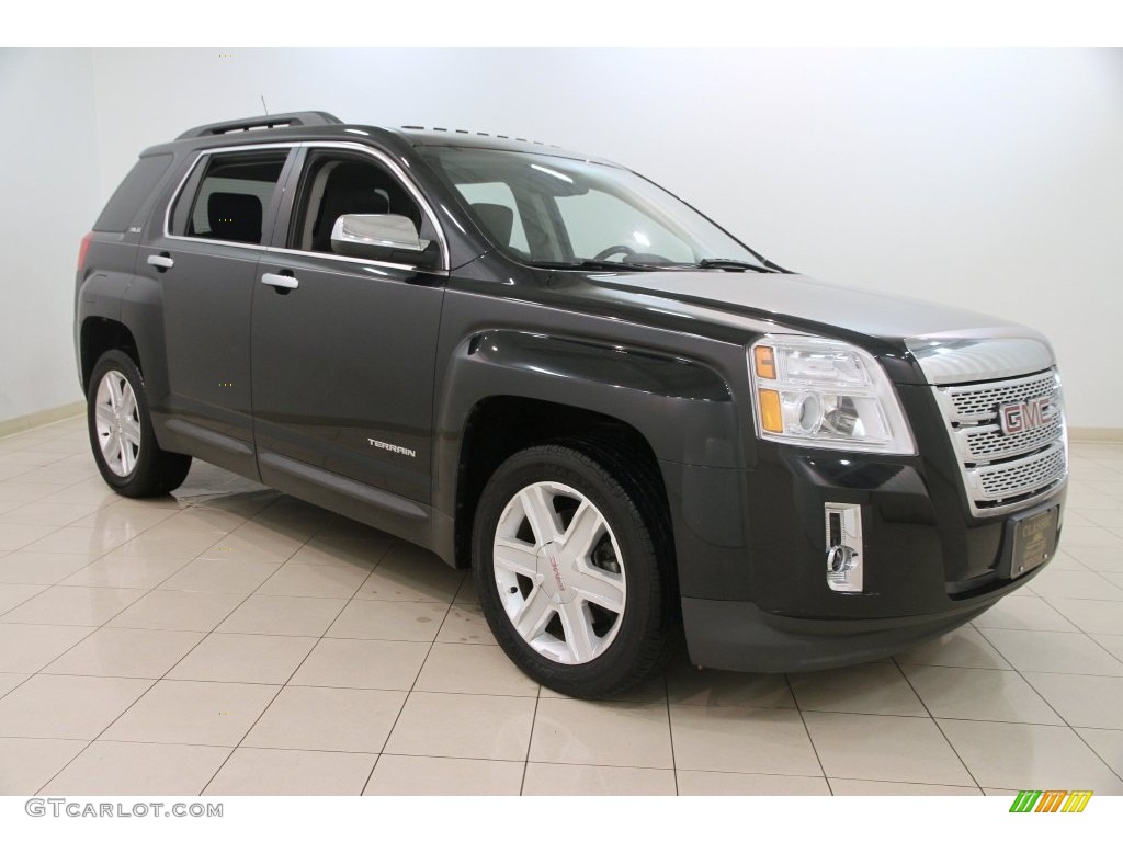 2011 Terrain SLE - Carbon Black Metallic / Jet Black photo #1