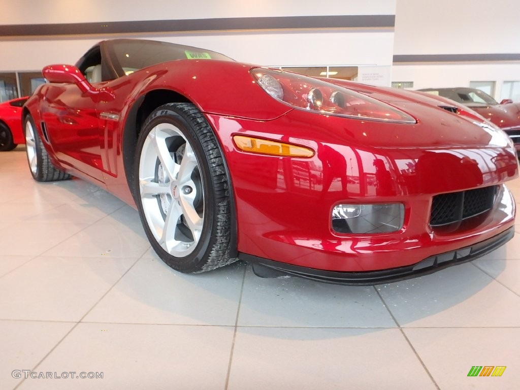 2010 Corvette Coupe - Crystal Red Metallic / Cashmere photo #11