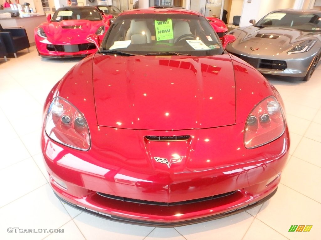 2010 Corvette Coupe - Crystal Red Metallic / Cashmere photo #12