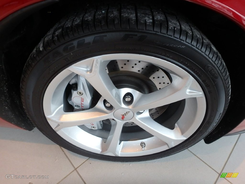 2010 Corvette Coupe - Crystal Red Metallic / Cashmere photo #13