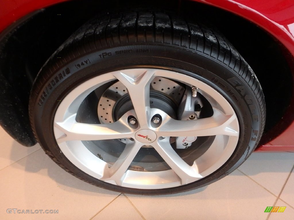 2010 Corvette Coupe - Crystal Red Metallic / Cashmere photo #14