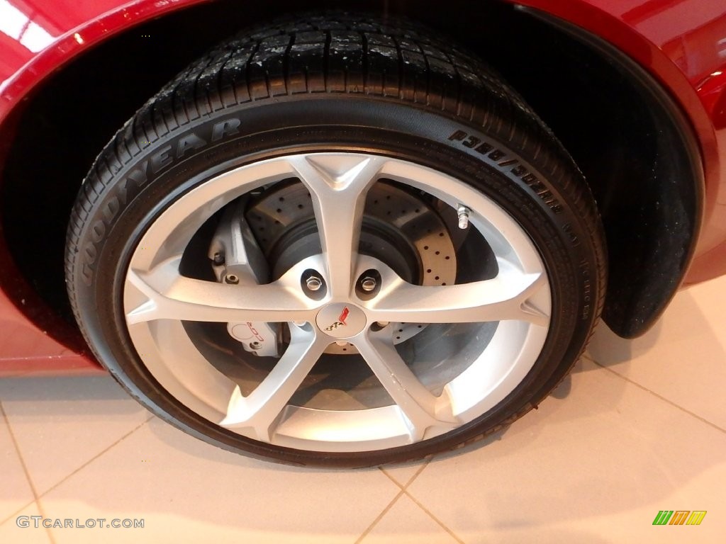 2010 Corvette Coupe - Crystal Red Metallic / Cashmere photo #15