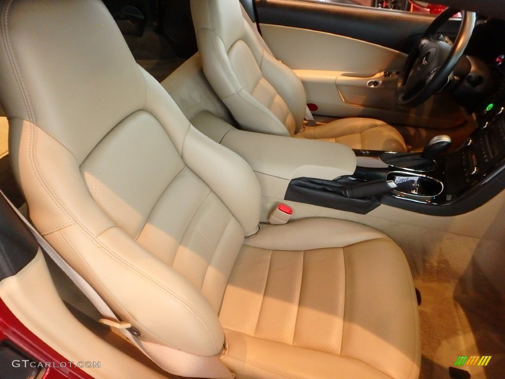 2010 Corvette Coupe - Crystal Red Metallic / Cashmere photo #17