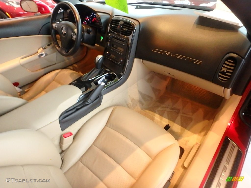2010 Corvette Coupe - Crystal Red Metallic / Cashmere photo #18