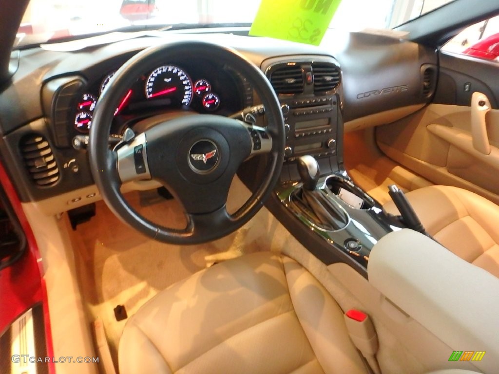 2010 Corvette Coupe - Crystal Red Metallic / Cashmere photo #22