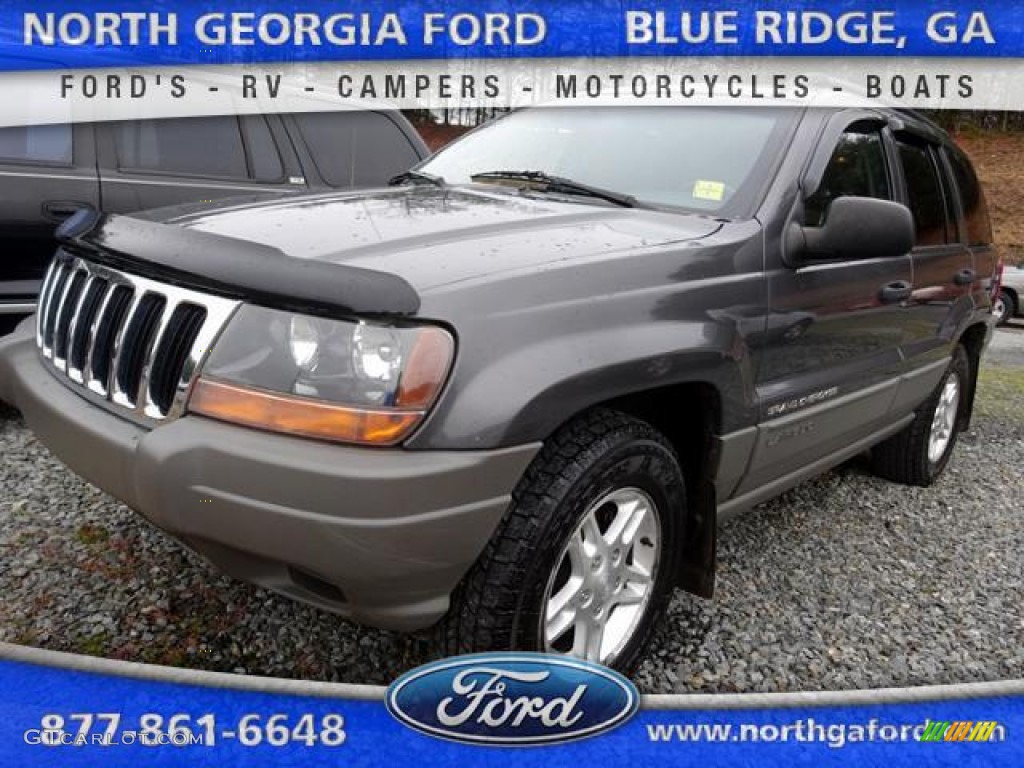 2002 Grand Cherokee Laredo - Graphite Metallic / Dark Slate Gray photo #1