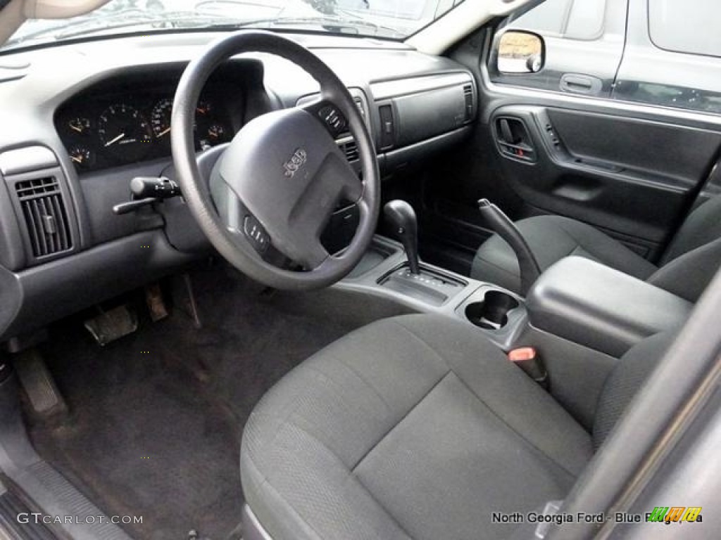 2002 Grand Cherokee Laredo - Graphite Metallic / Dark Slate Gray photo #5