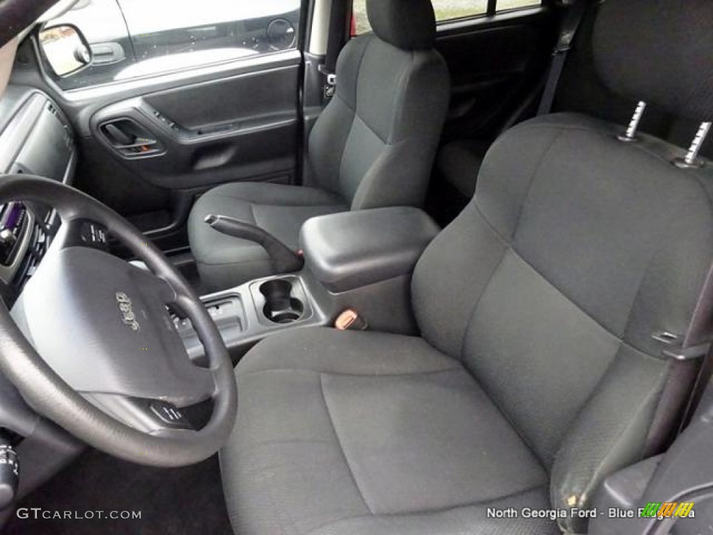 2002 Grand Cherokee Laredo - Graphite Metallic / Dark Slate Gray photo #6