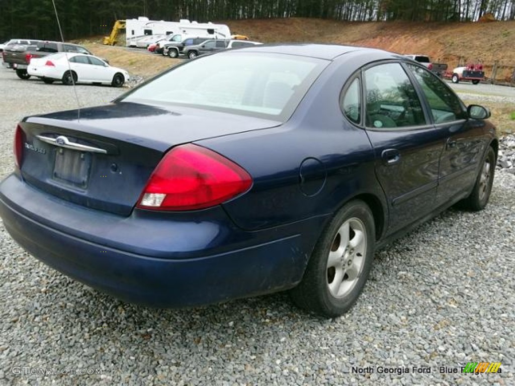 2001 Taurus SES - Graphite Blue Metallic / Medium Parchment photo #3