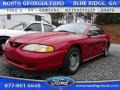 Laser Red 1998 Ford Mustang V6 Coupe