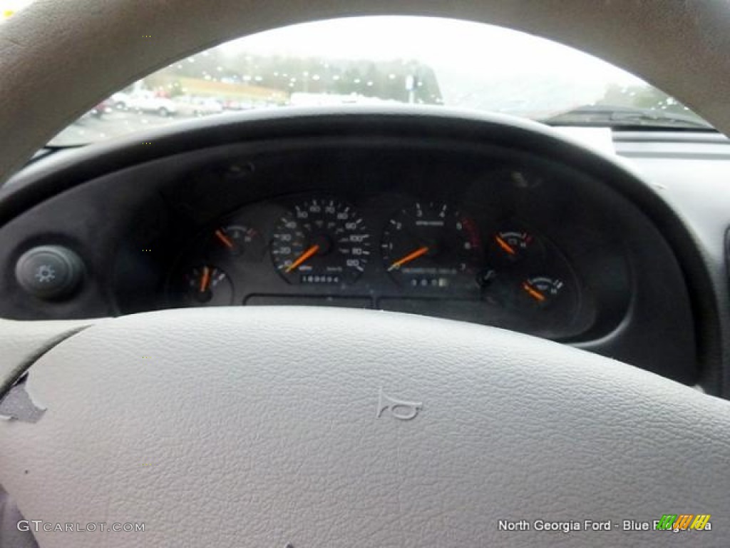 1998 Mustang V6 Coupe - Laser Red / Black photo #7