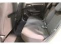 2016 Honda Fit Black Interior Rear Seat Photo
