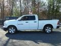 2012 Bright White Dodge Ram 1500 SLT Quad Cab  photo #11