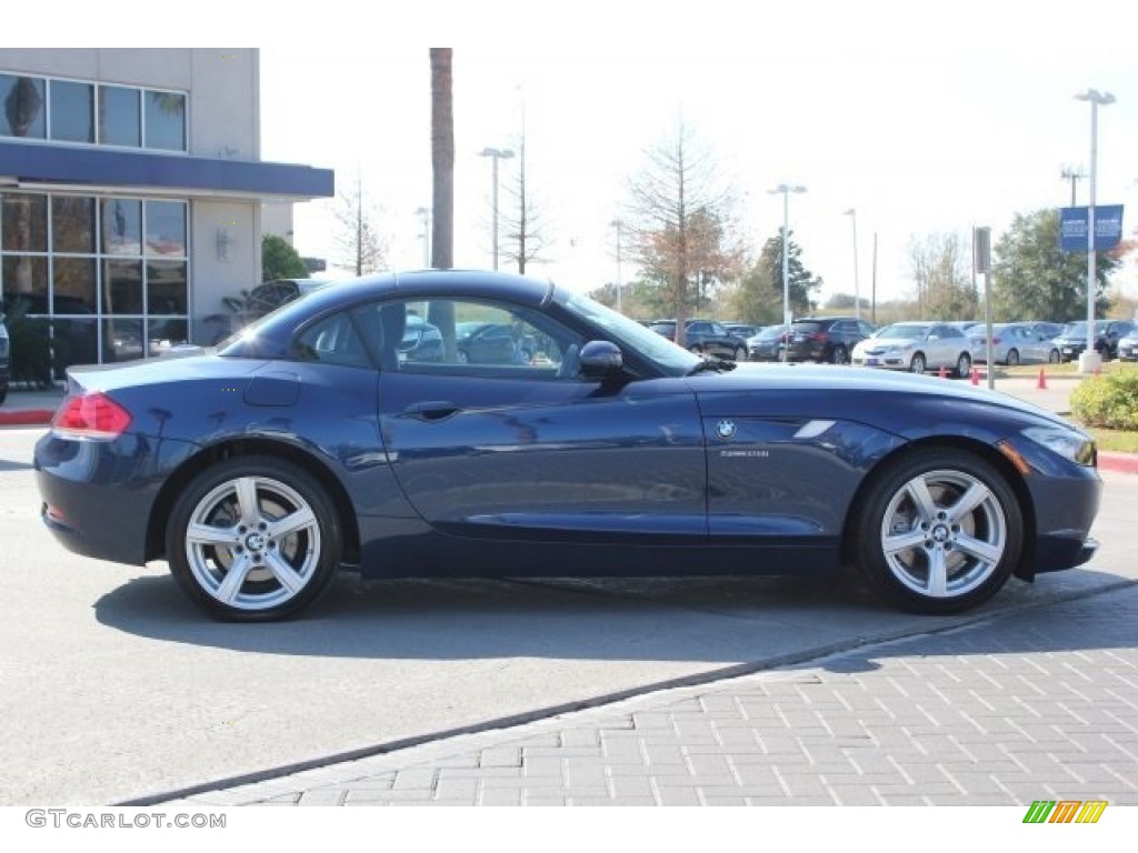 2013 Z4 sDrive 28i - Deep Sea Blue Metallic / Black photo #4