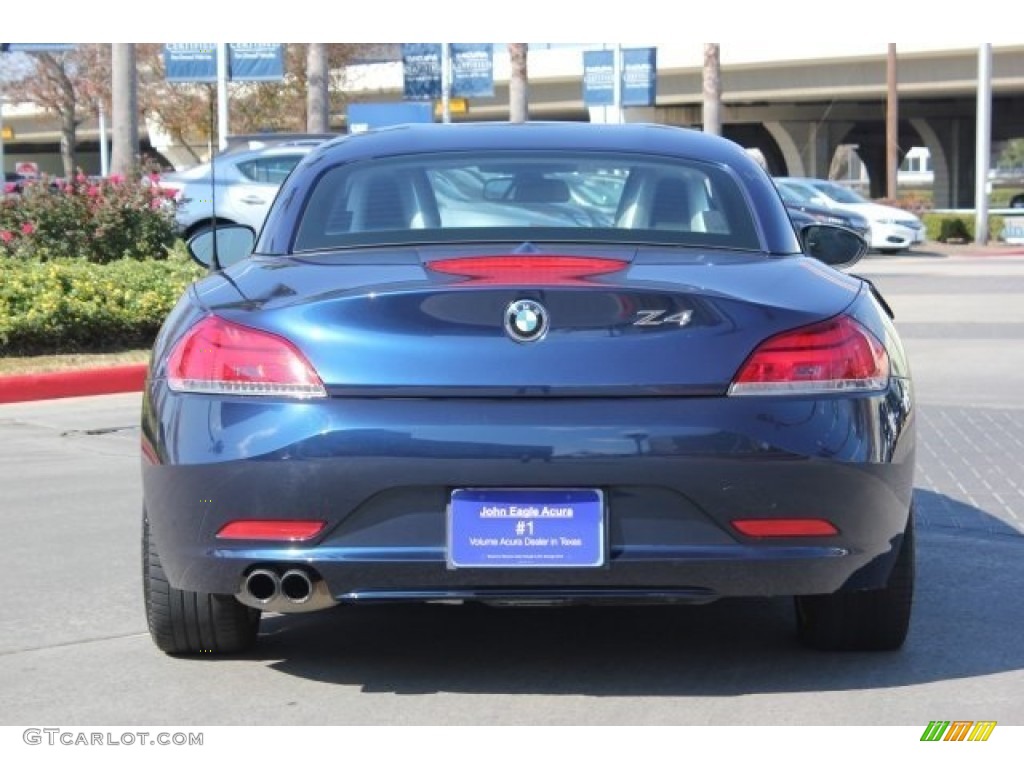 2013 Z4 sDrive 28i - Deep Sea Blue Metallic / Black photo #5