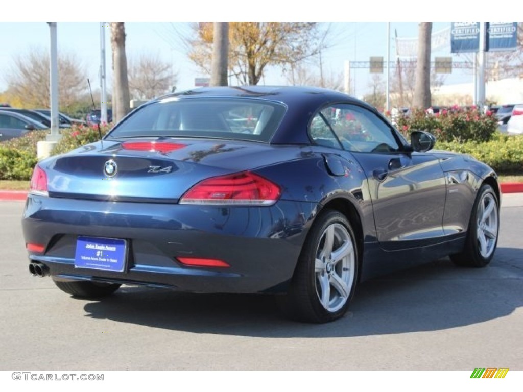 2013 Z4 sDrive 28i - Deep Sea Blue Metallic / Black photo #7