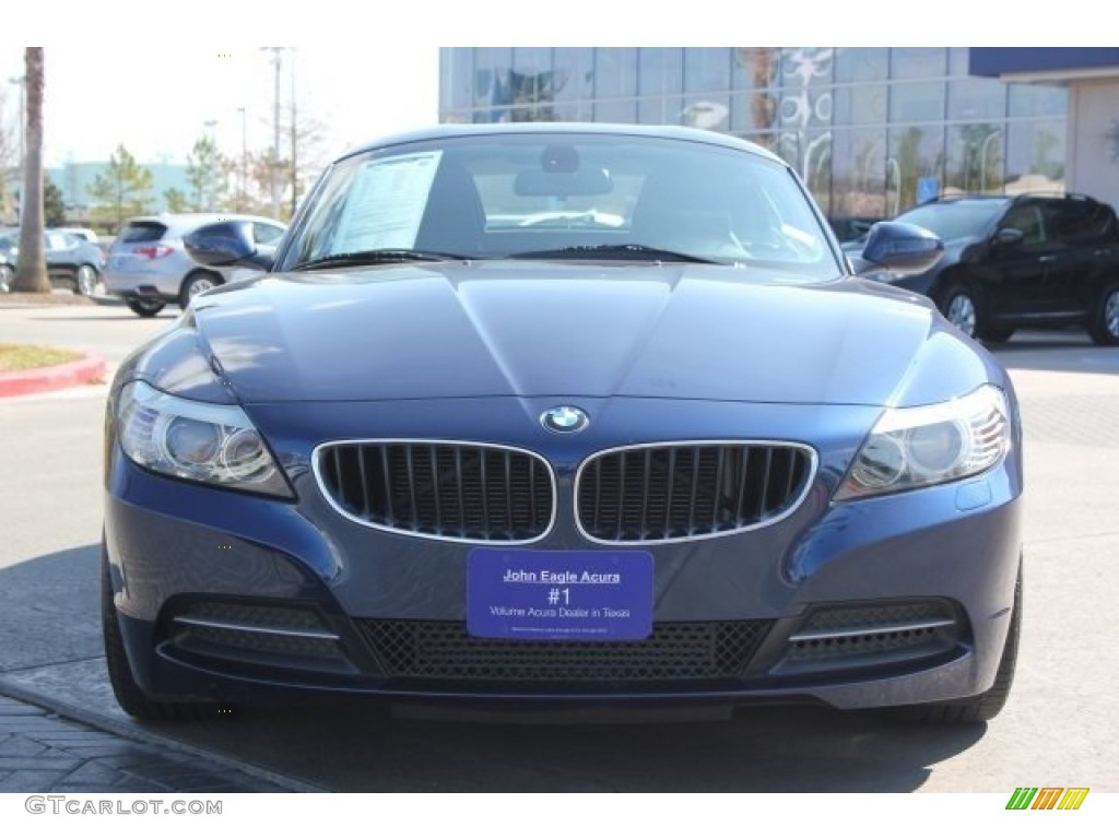 2013 Z4 sDrive 28i - Deep Sea Blue Metallic / Black photo #8