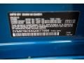 C16: Long Beach Blue Metallic 2016 BMW X5 M xDrive Color Code