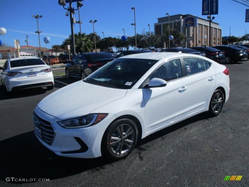2017 Elantra SE - White / Gray photo #6