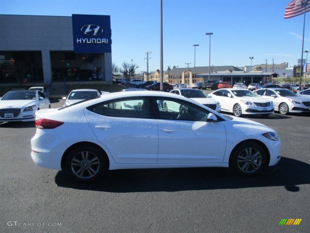 2017 Elantra SE - White / Gray photo #12